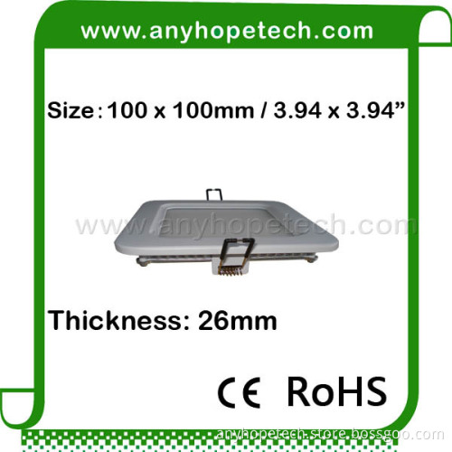 New Arrivel white color 6watt thickness 26mm suspended ceiling